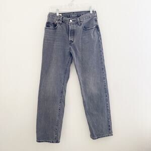 Levi’s Womens 501 vintage style straight fit button fly jeans size 27